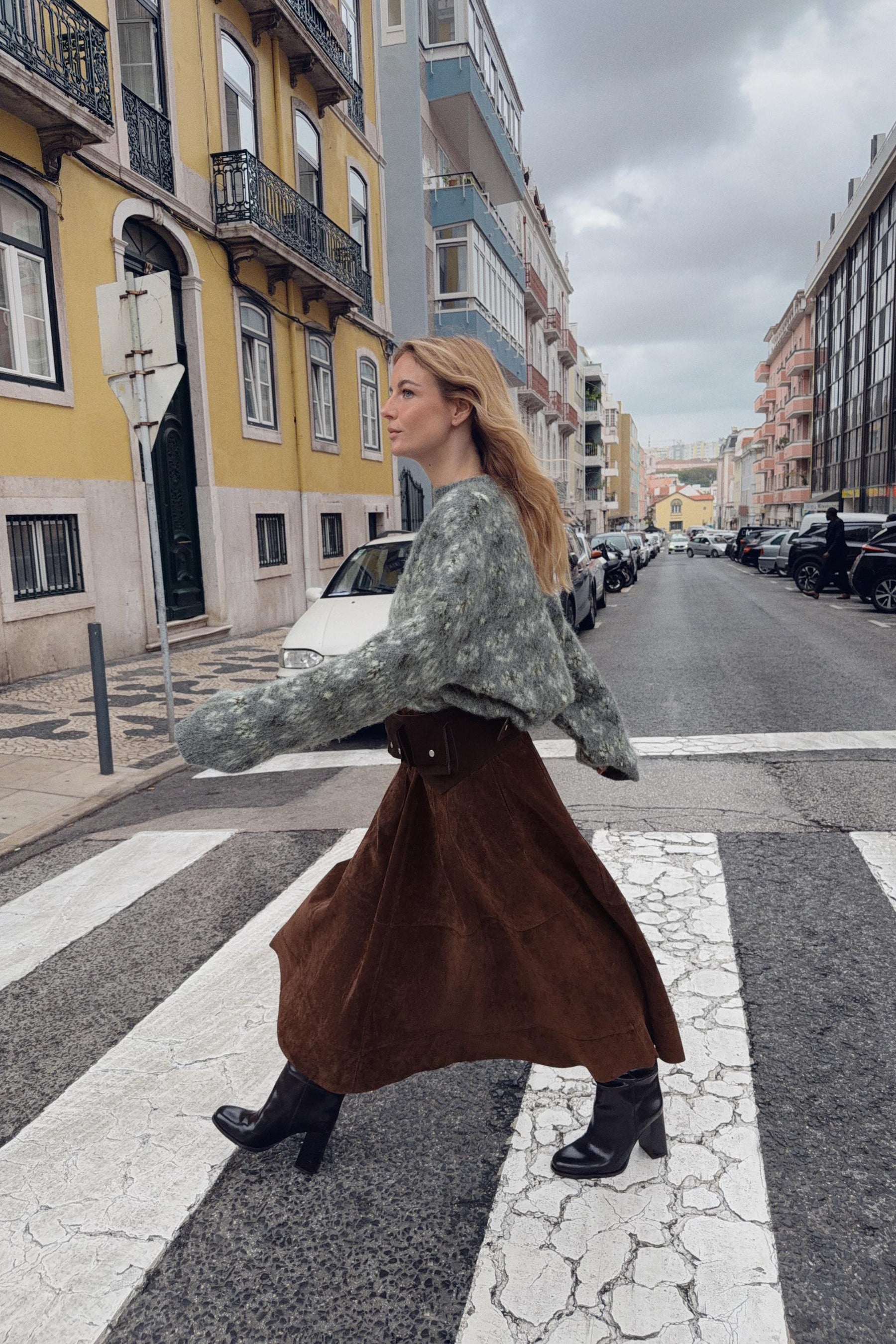 Jacquard-Strickpullover