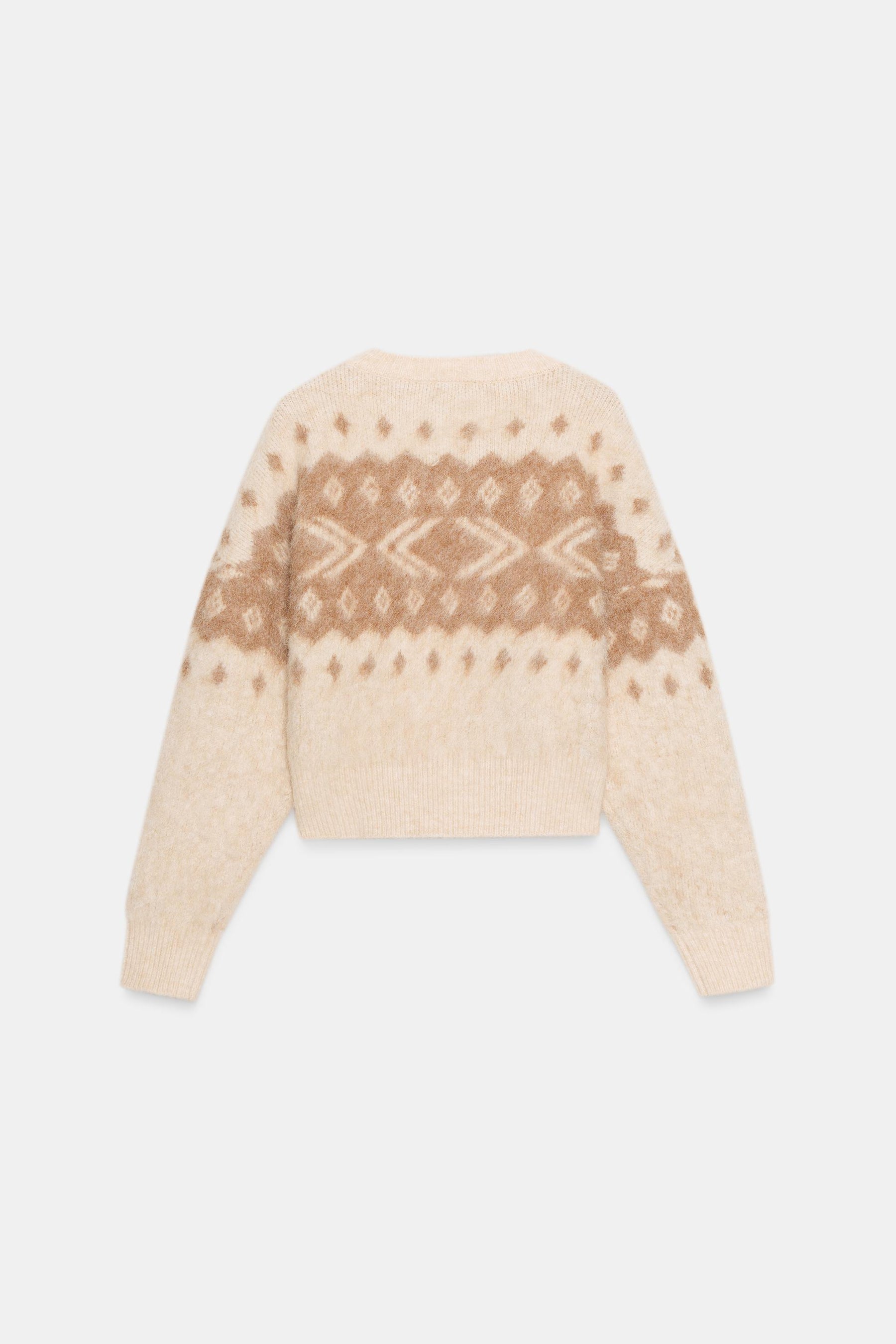 Jacquard-Strickpullover