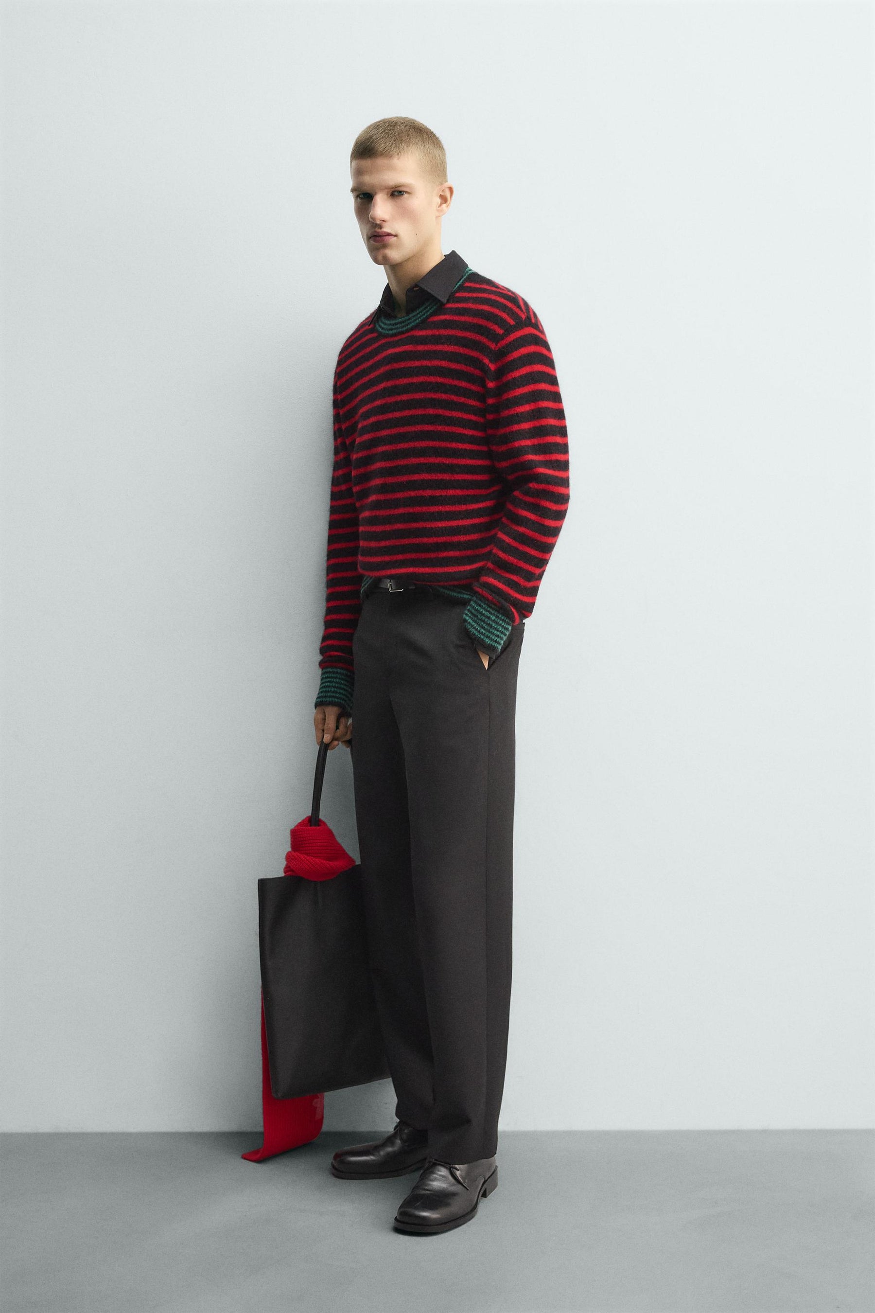 STRIPED JACQUARD JUMPER - Image 4