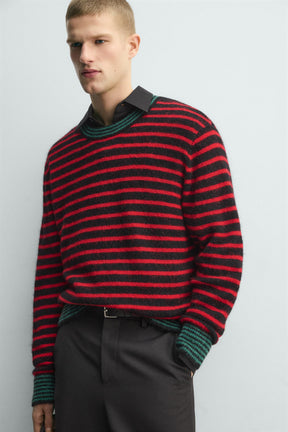 STRIPED JACQUARD JUMPER - Image 5