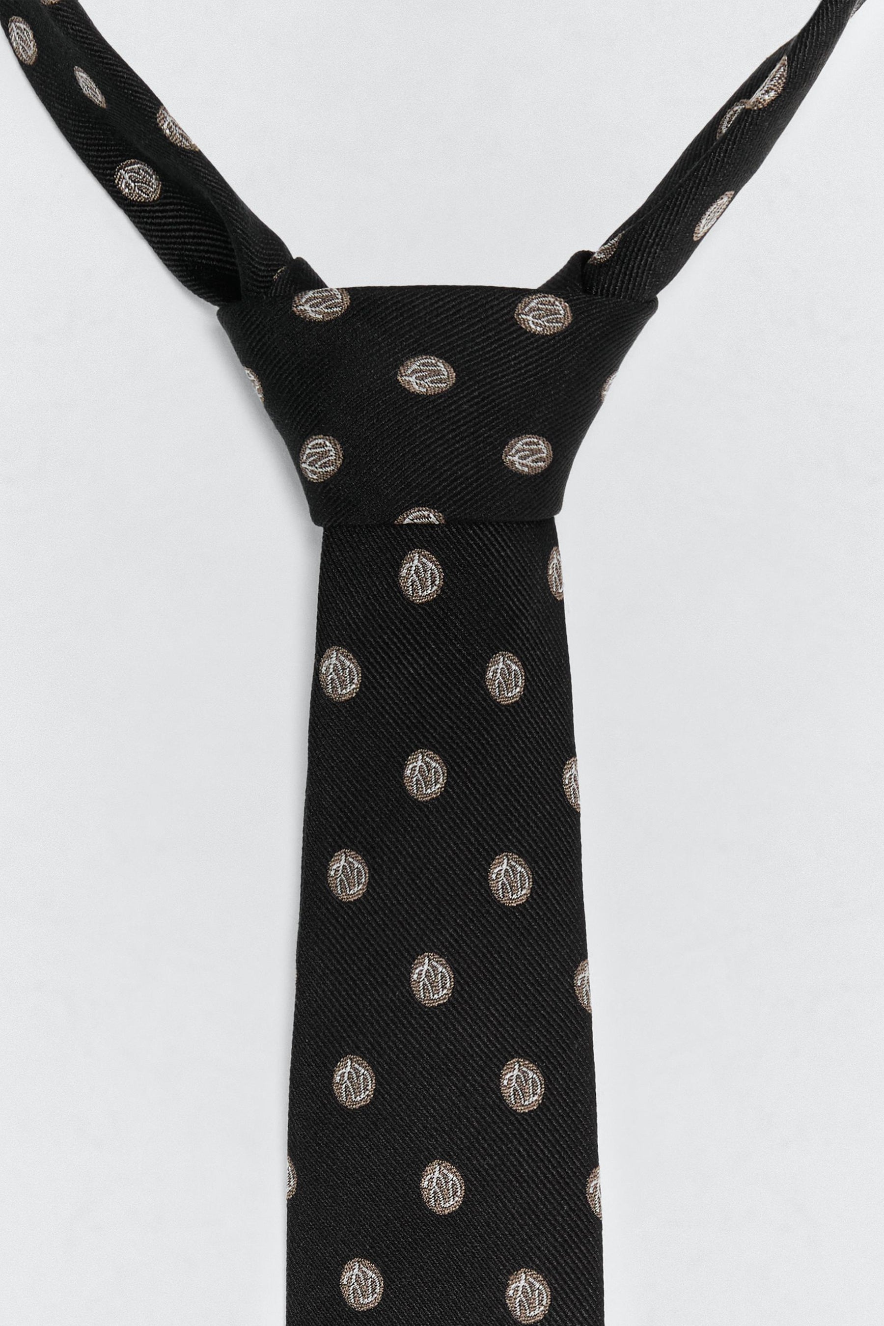 Seidenkrawatte mit Logo