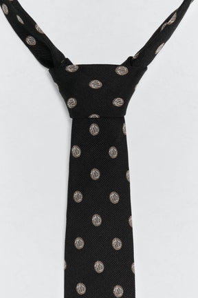 Seidenkrawatte mit Logo