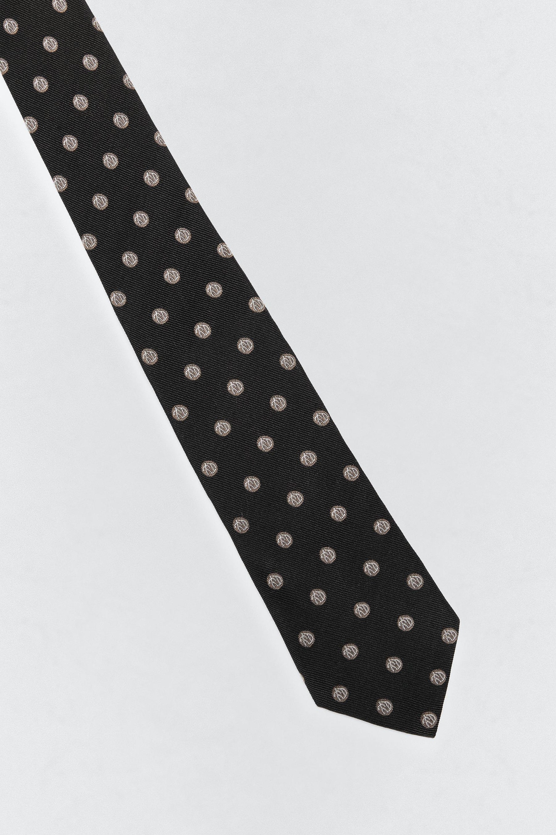 Seidenkrawatte mit Logo
