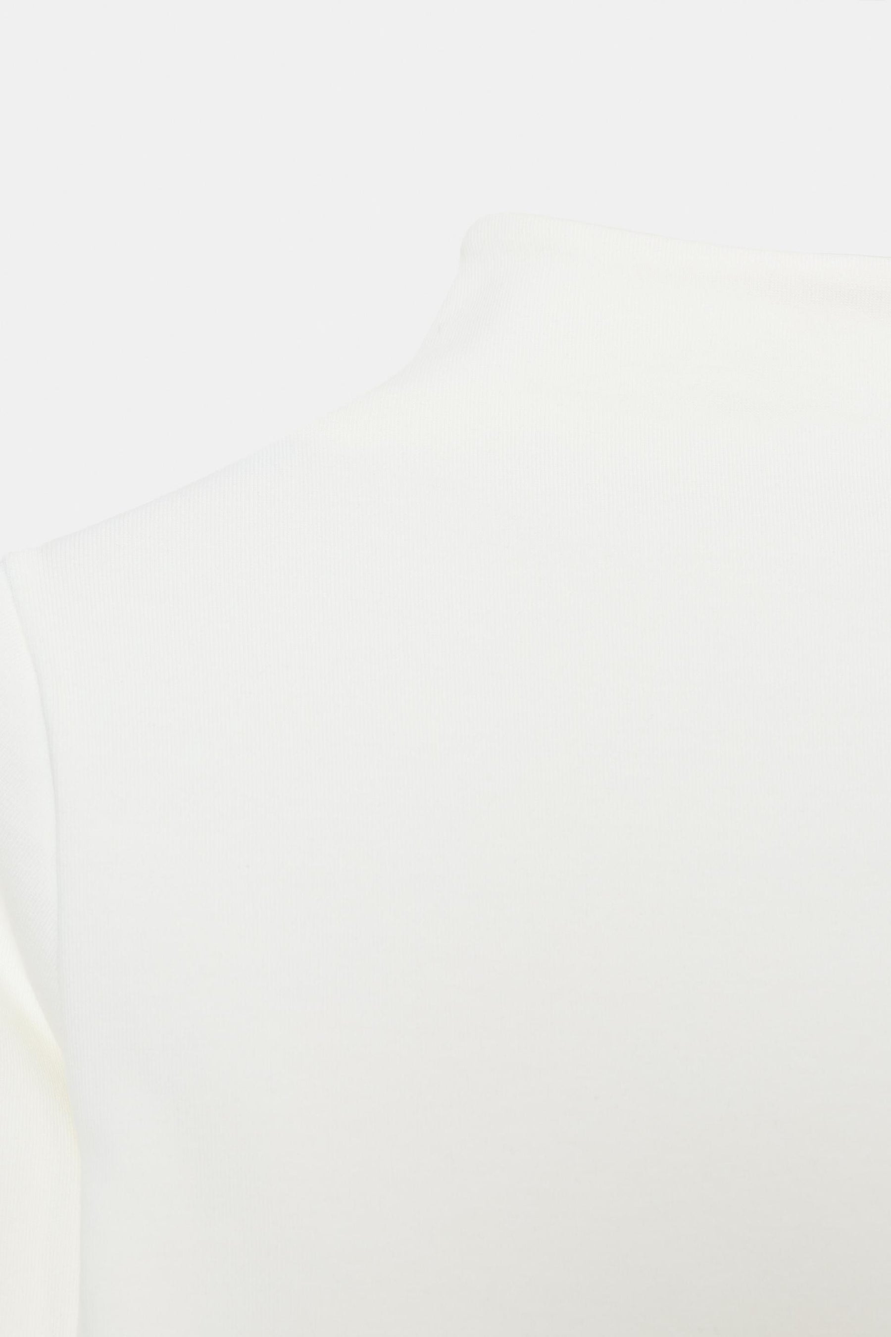 T-Shirt mit hohem Kragen