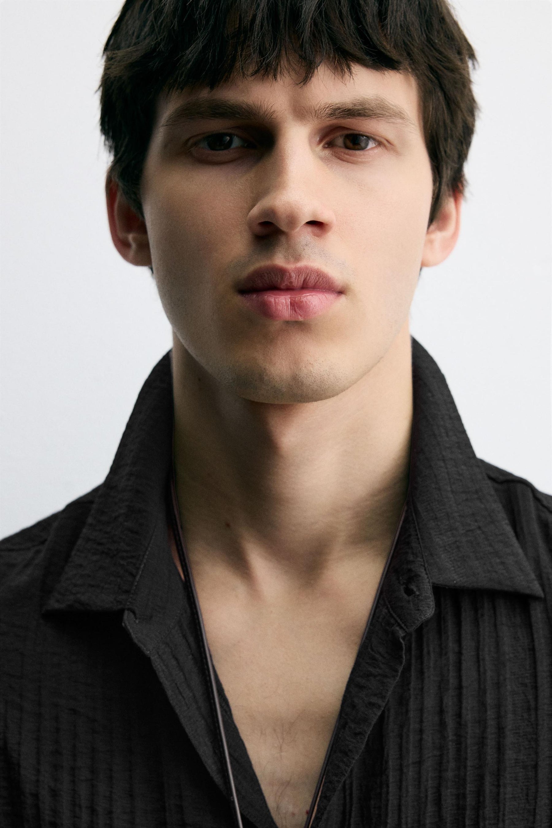 FLOWING TEXTURED SHIRT - Image 6