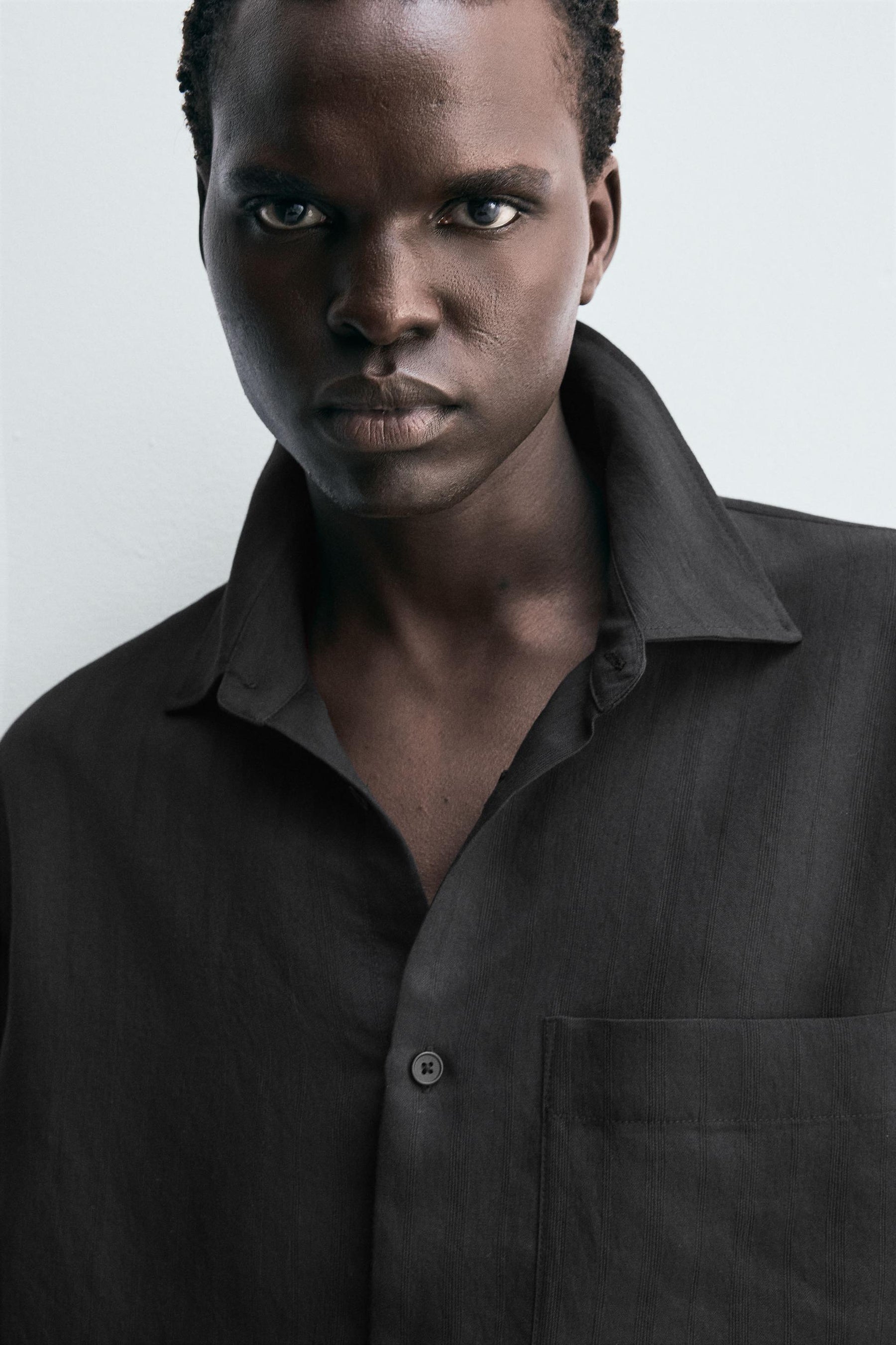 STRIPED FLOWING SHIRT - Image 6