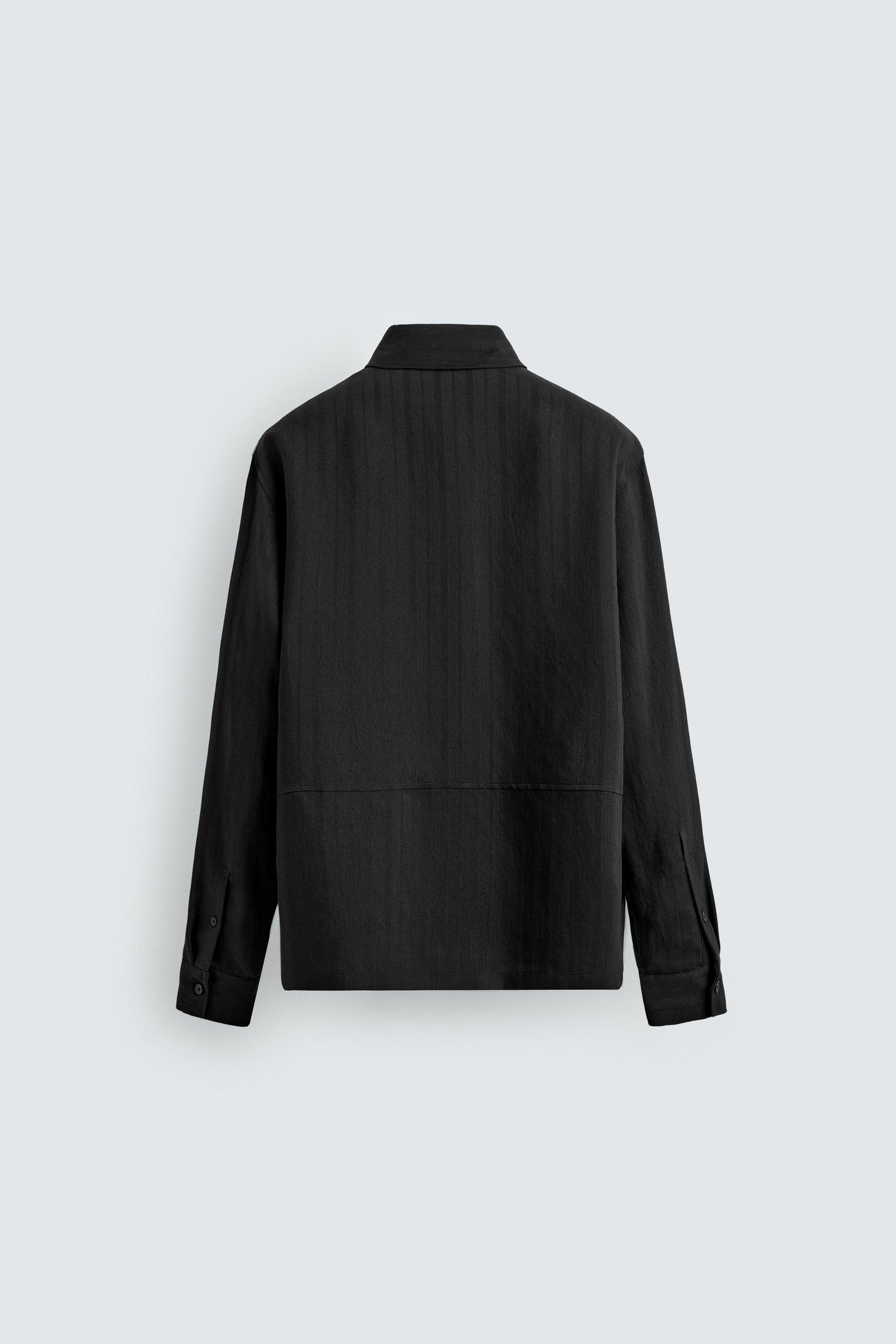 STRIPED FLOWING SHIRT - Image 7