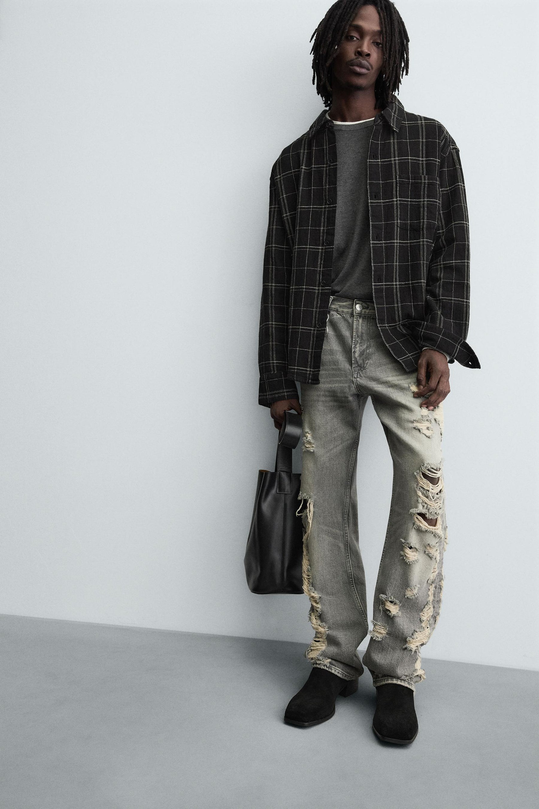 CHECK OVERSHIRT - Image 5