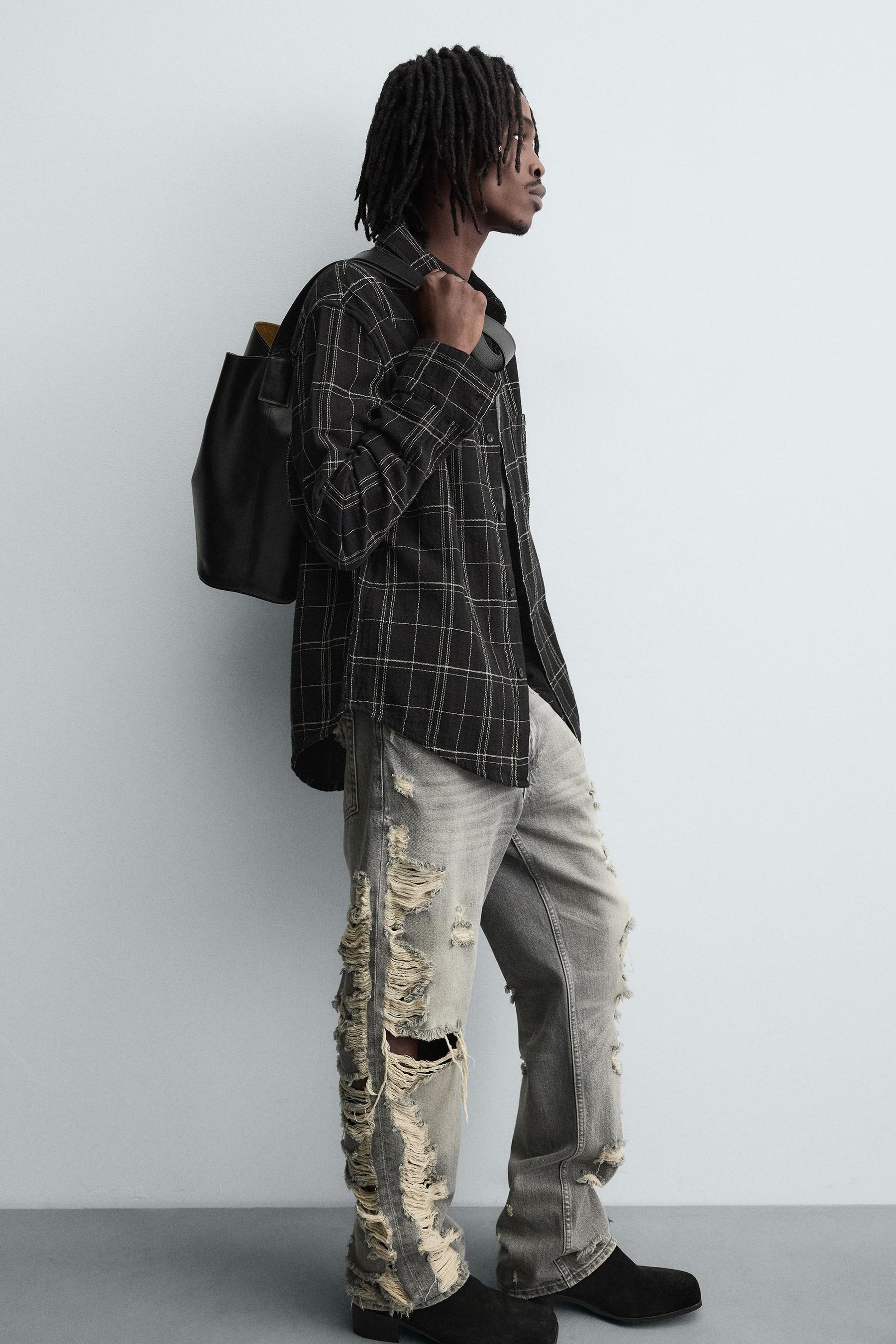 CHECK OVERSHIRT - Image 7