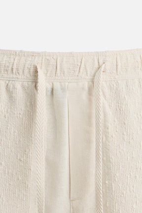 JACQUARD TEXTURED BERMUDA SHORTS - Image 9