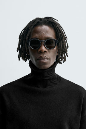 Runde Retro-Sonnenbrille