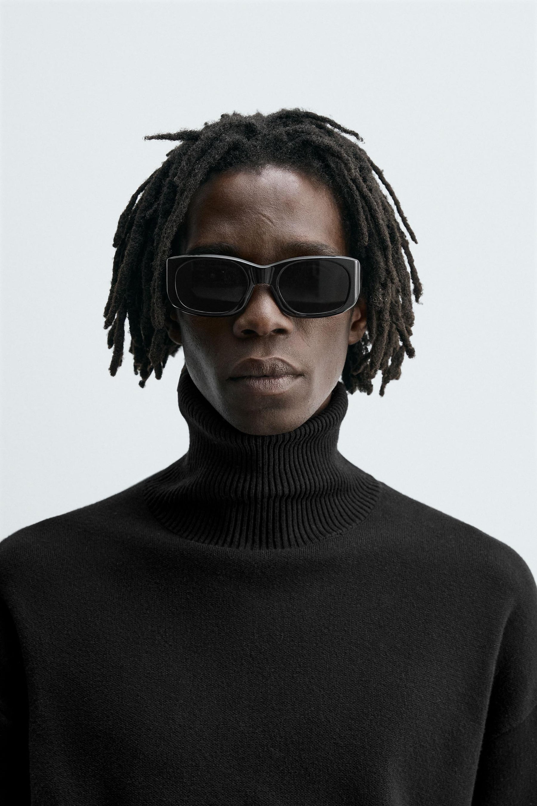 Ovale Retro-Sonnenbrille