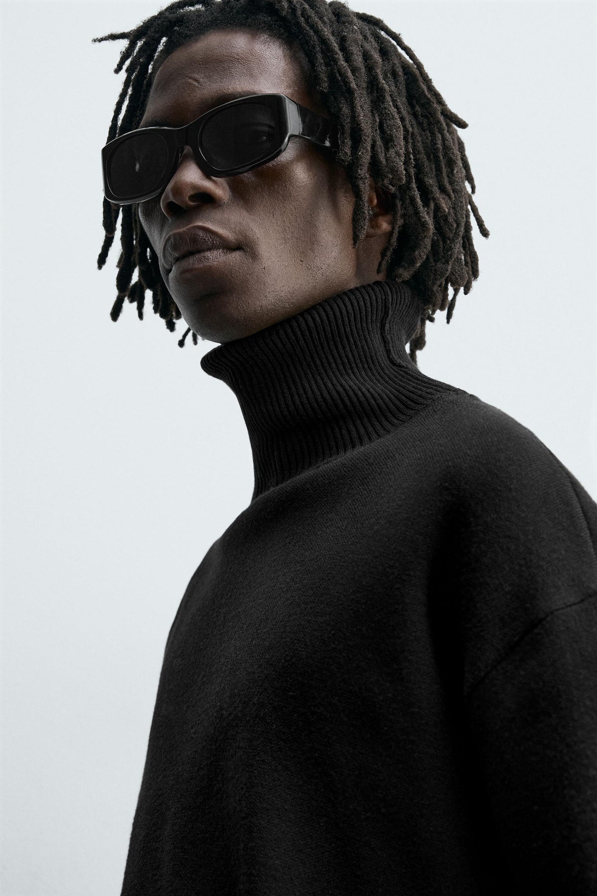 Ovale Retro-Sonnenbrille