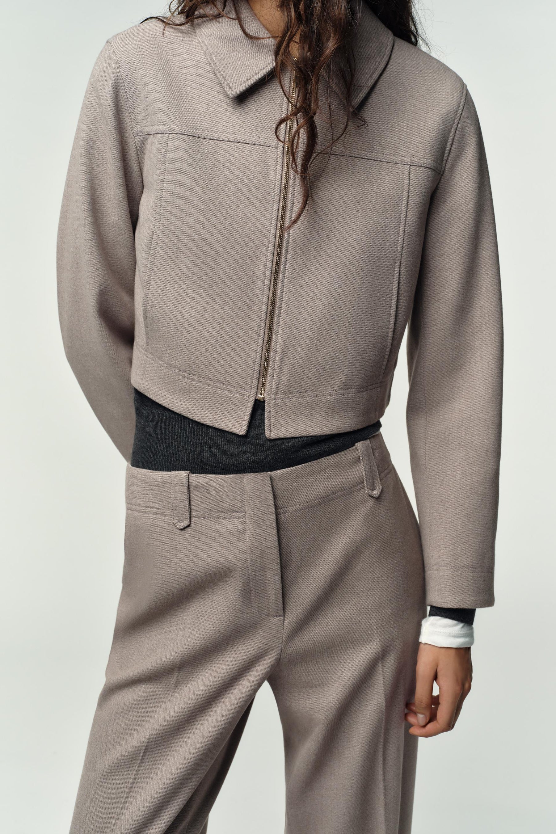 Hose mit geradem Bein