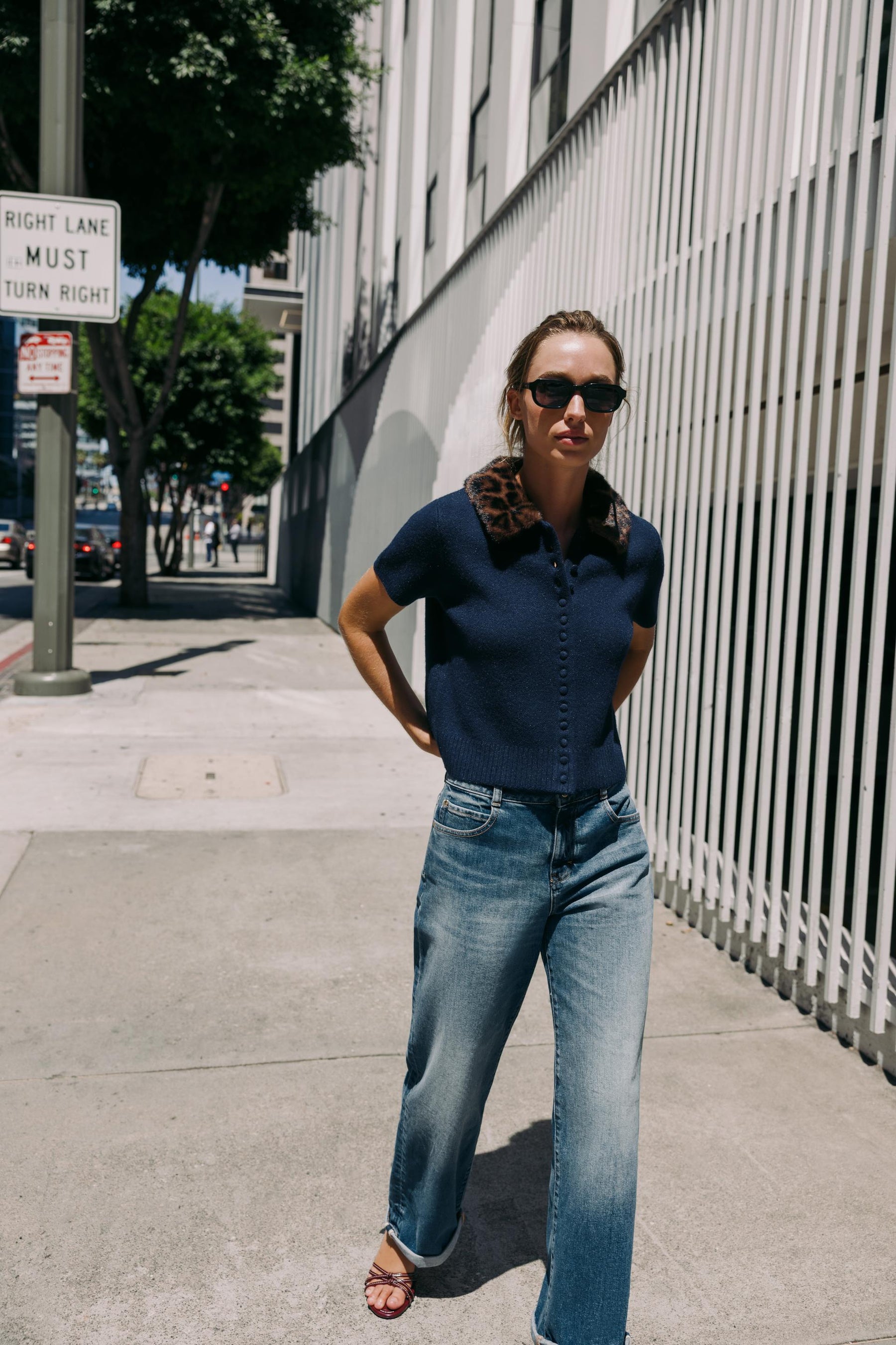 Strickcardigan mit Tiermuster