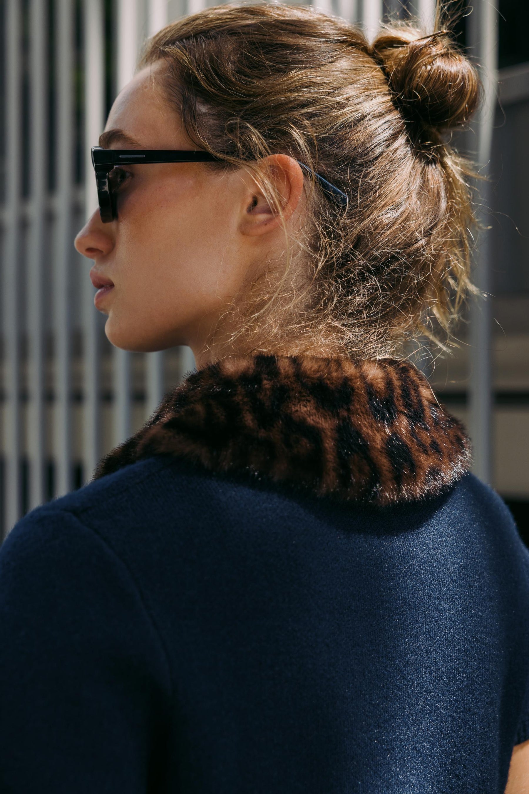 Strickcardigan mit Tiermuster