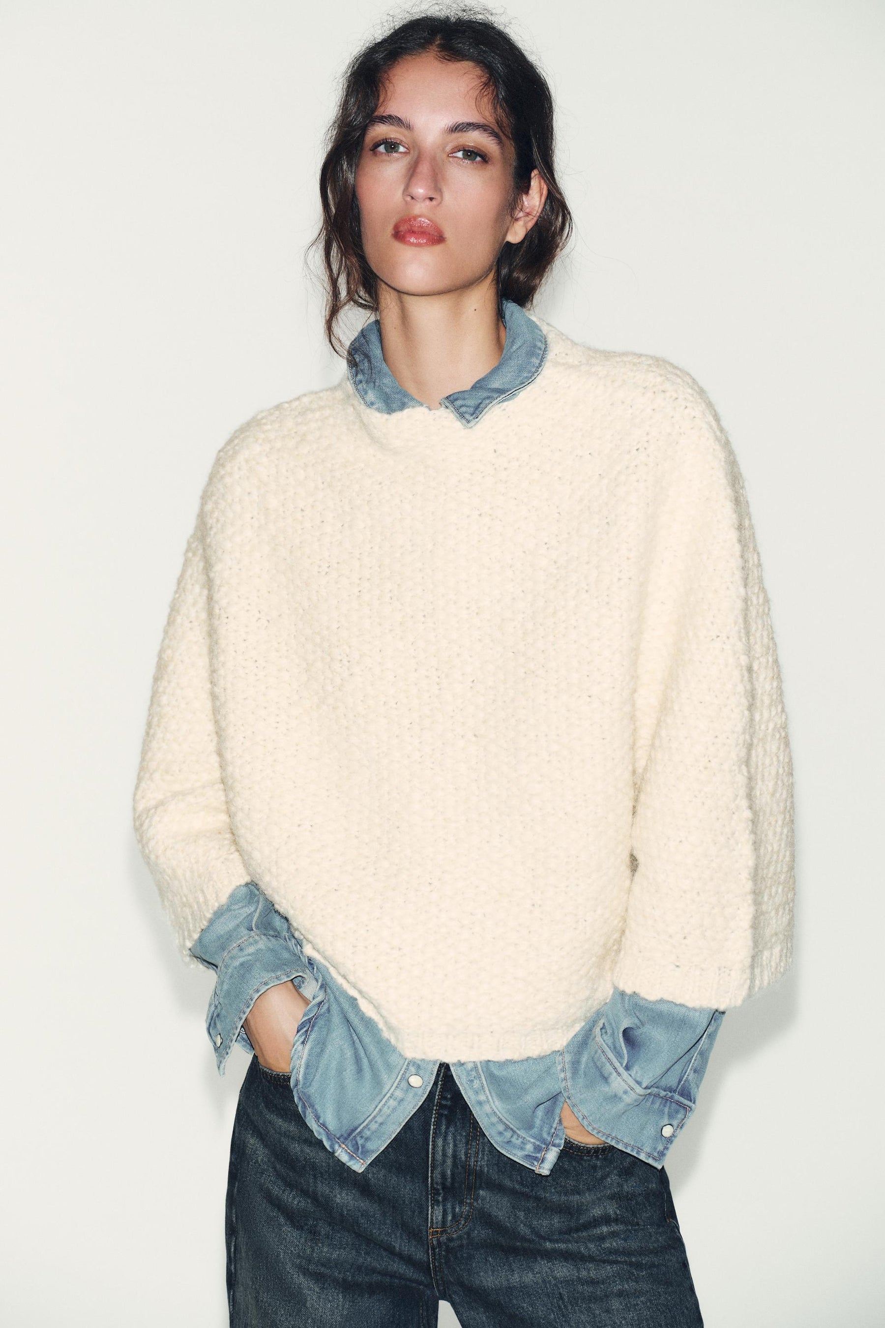 Dicker Strickpullover