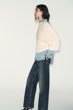 Dicker Strickpullover