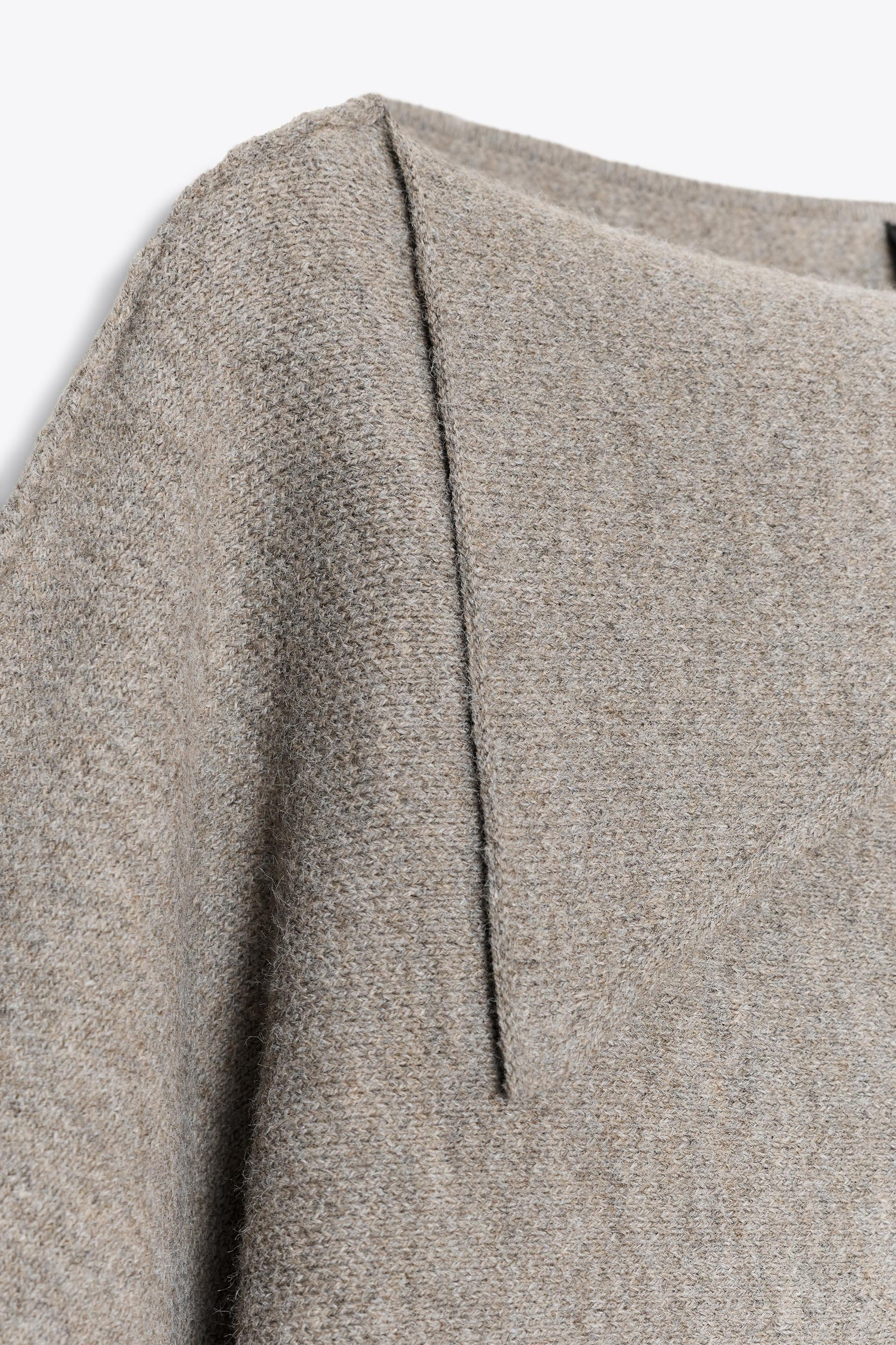 Strickpullover mit Kragen