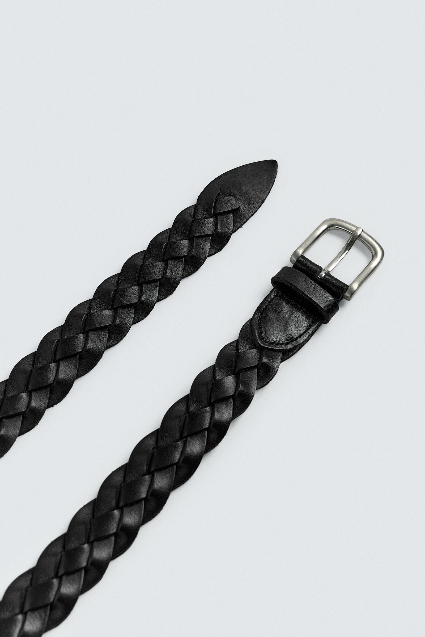 Geflochtener Ledergürtel