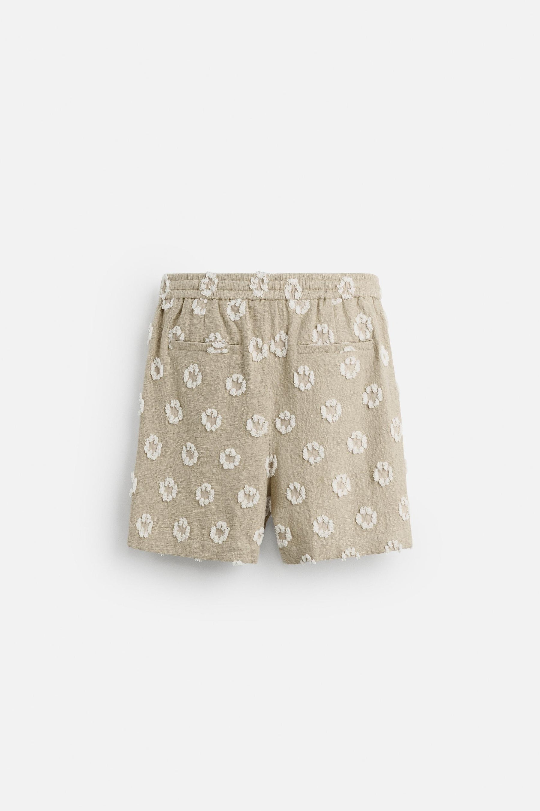 JACQUARD TEXTURED BERMUDA SHORTS - Image 6