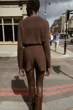 Strickpullover aus Wolle