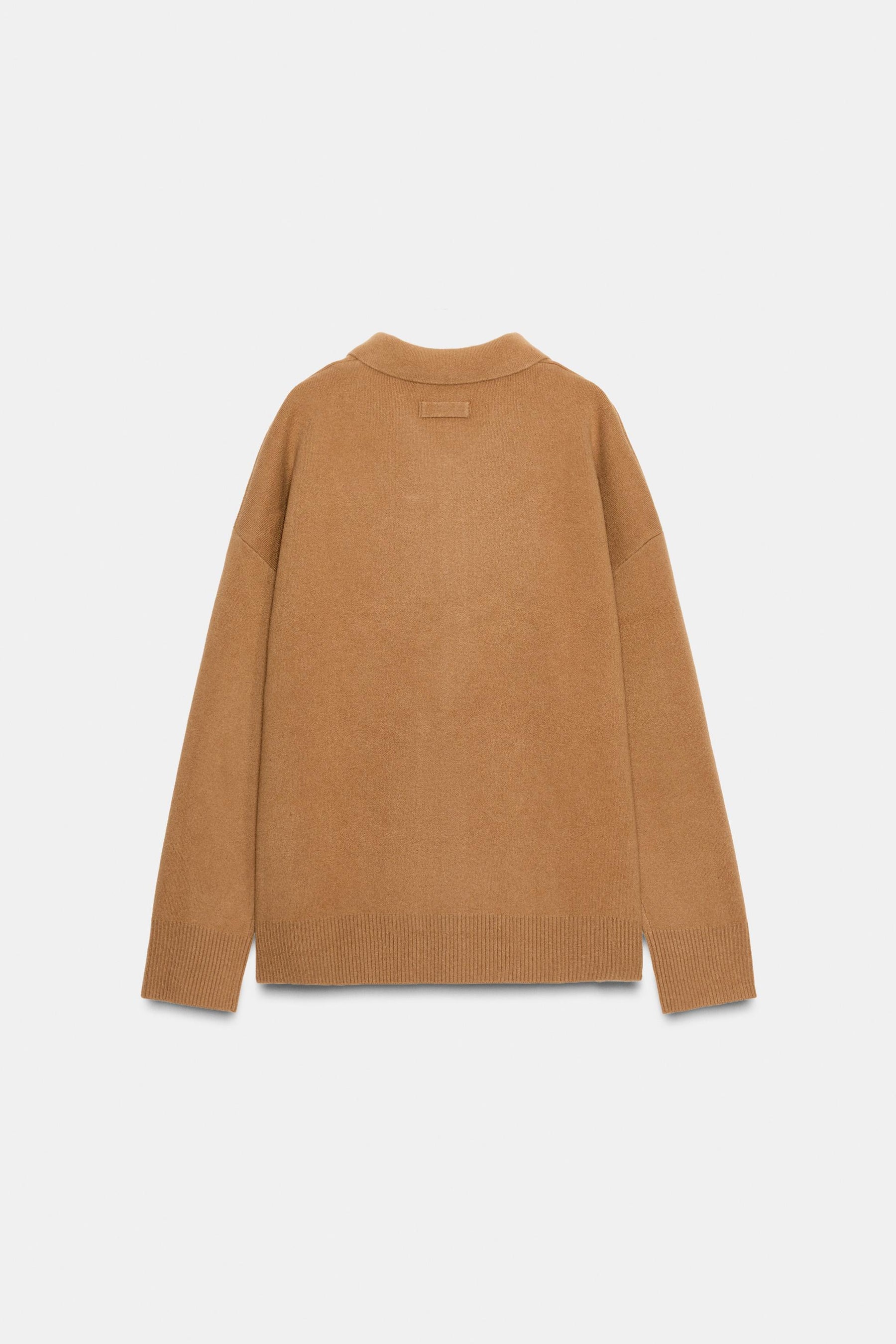 Oversize-Jacke aus Wollmischgewebe