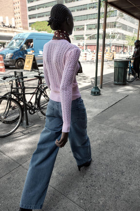 Strickpullover aus Alpakawolle