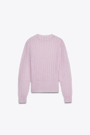 Strickpullover aus Alpakawolle