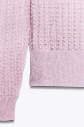 Strickpullover aus Alpakawolle