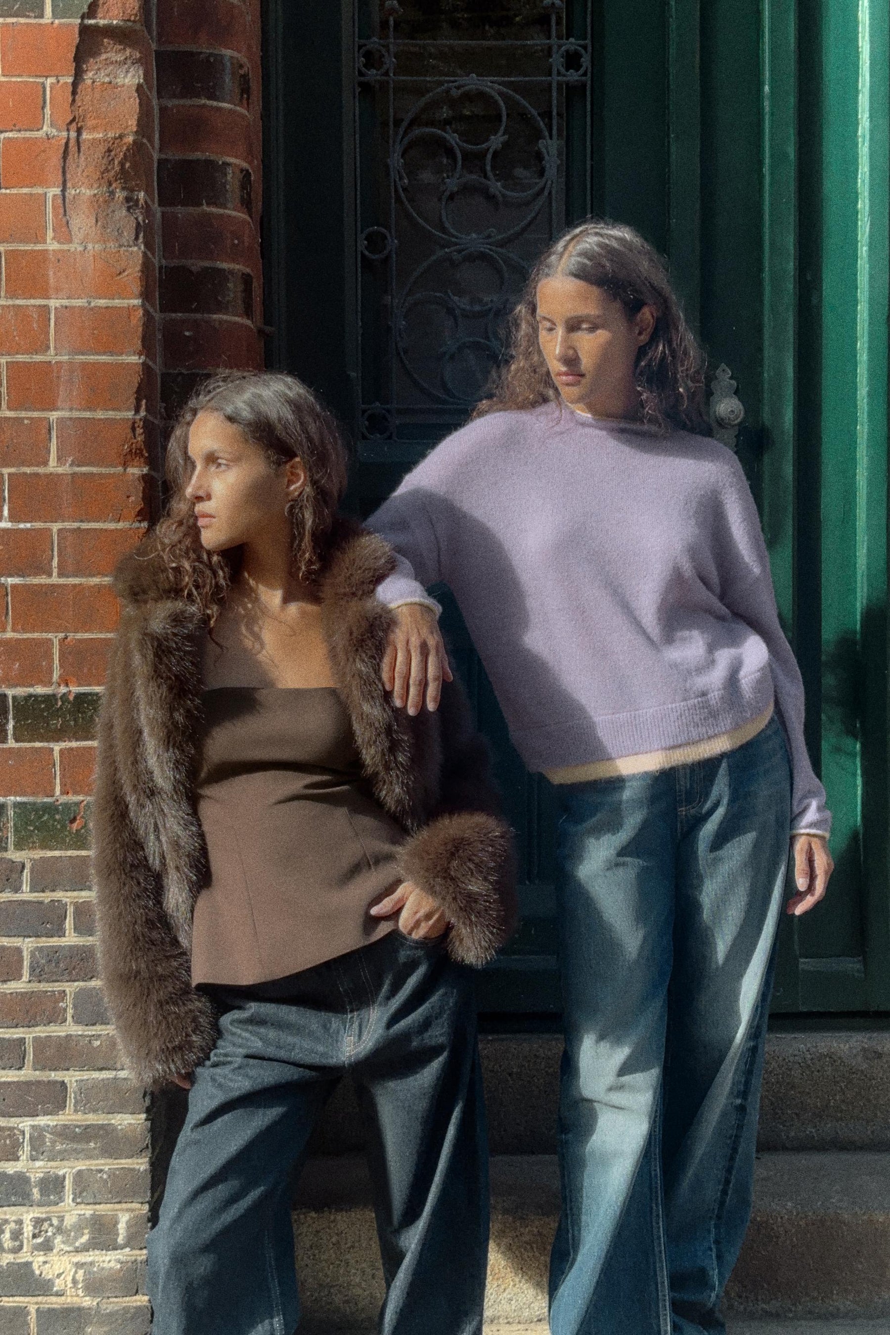 Strickpullover mit Borten