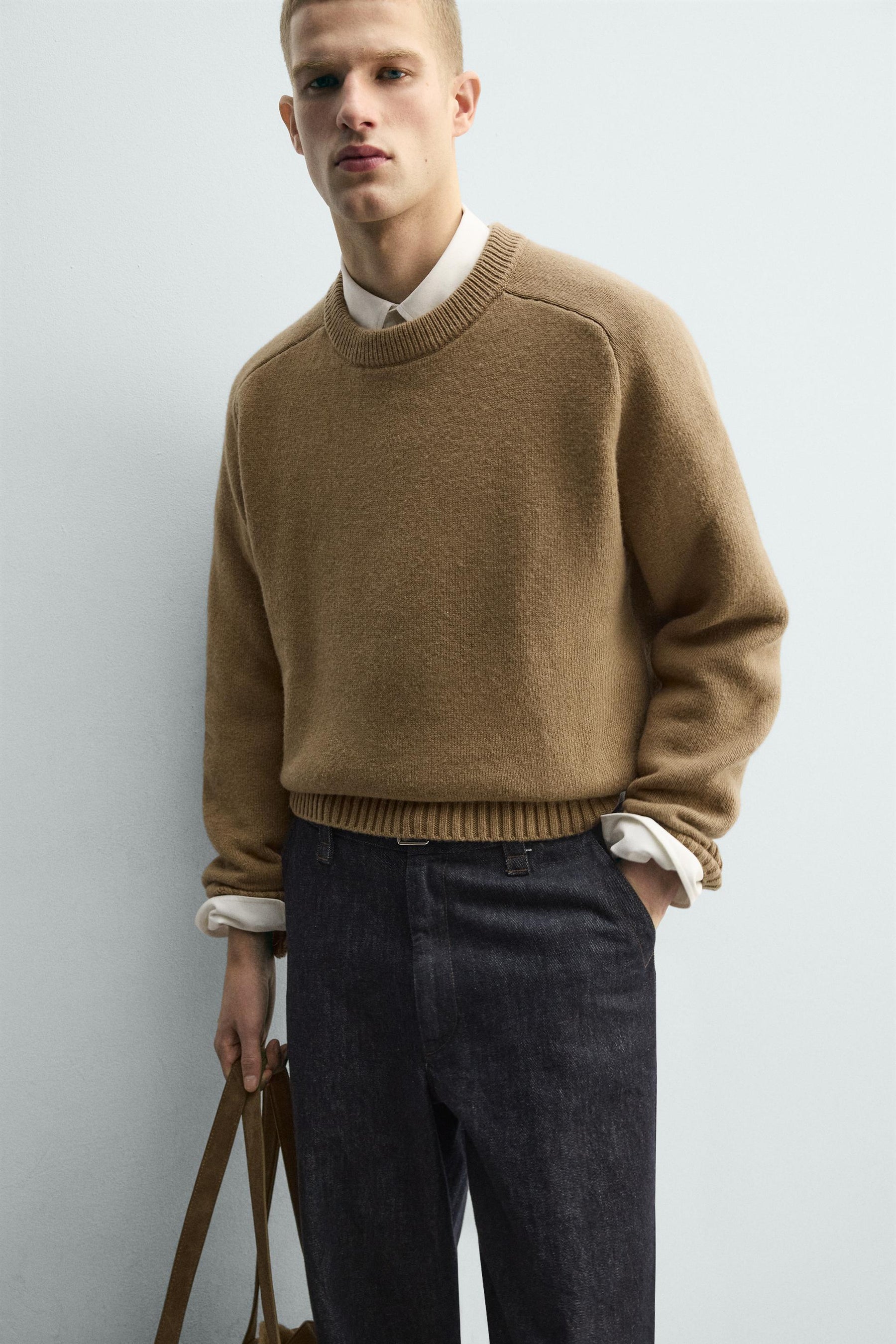 DOUBLE-FACED WOOL JUMPER - Image 4