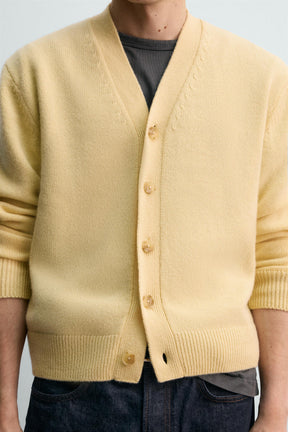 Kaschmir-Strickjacke