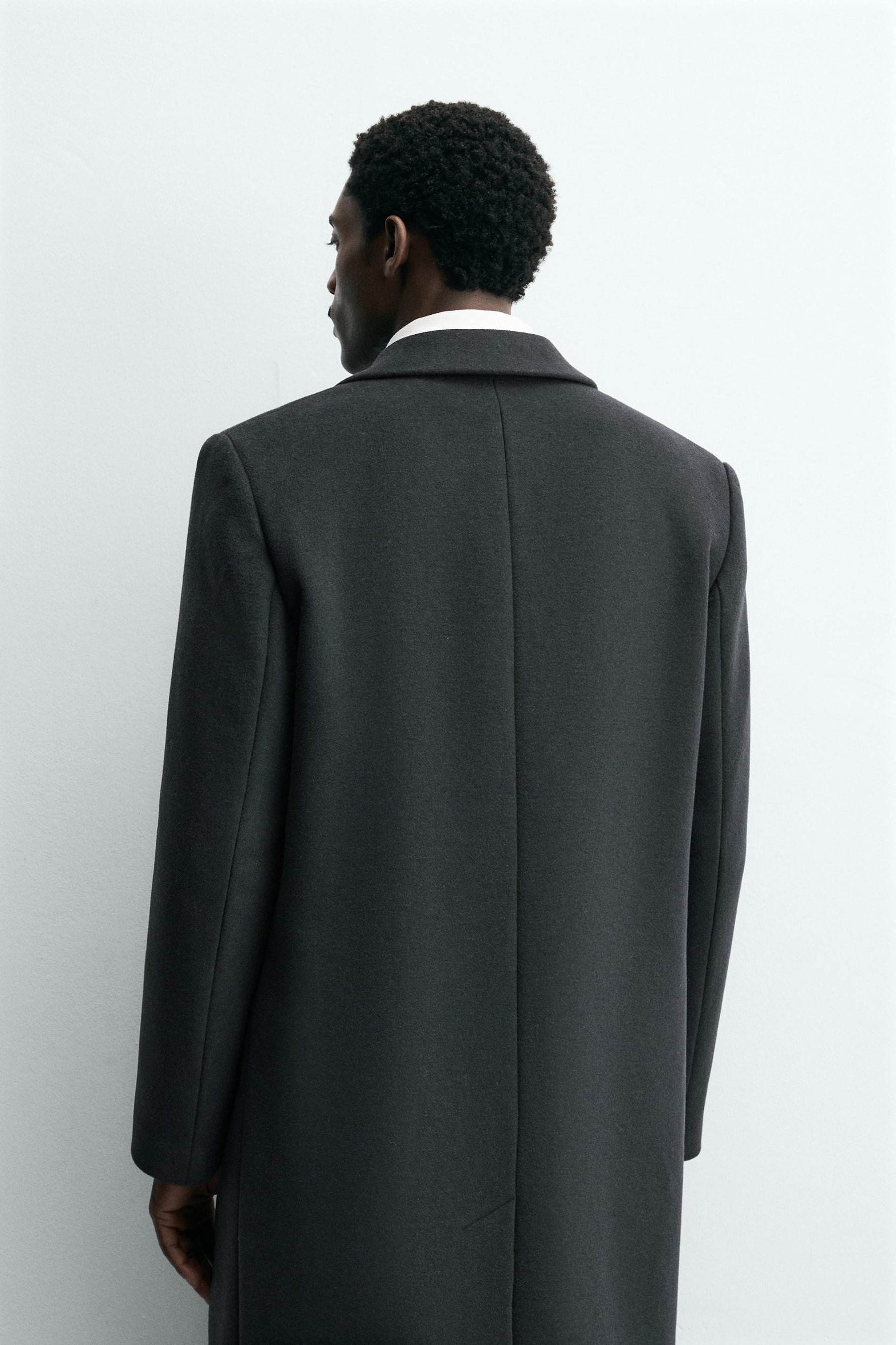 REGULAR FIT WOOL COAT - Image 3