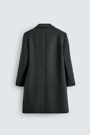 REGULAR FIT WOOL COAT - Image 9