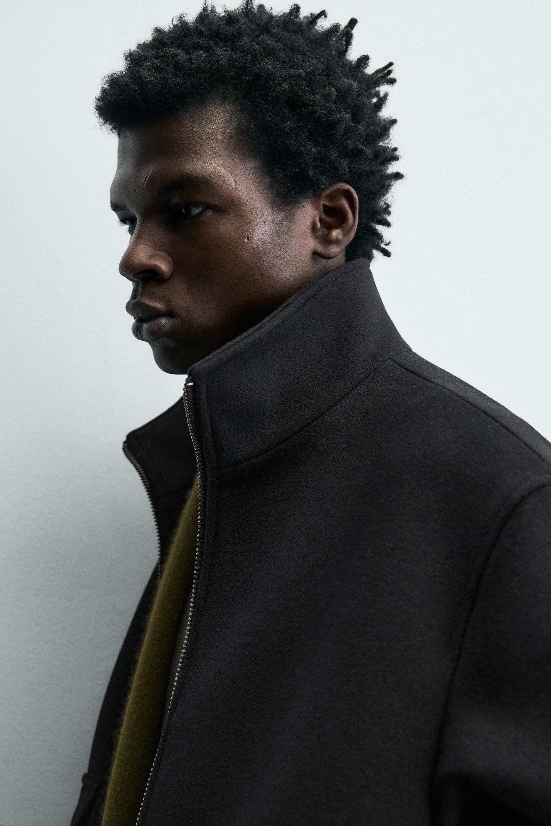 Normale Jacke mit Tasche