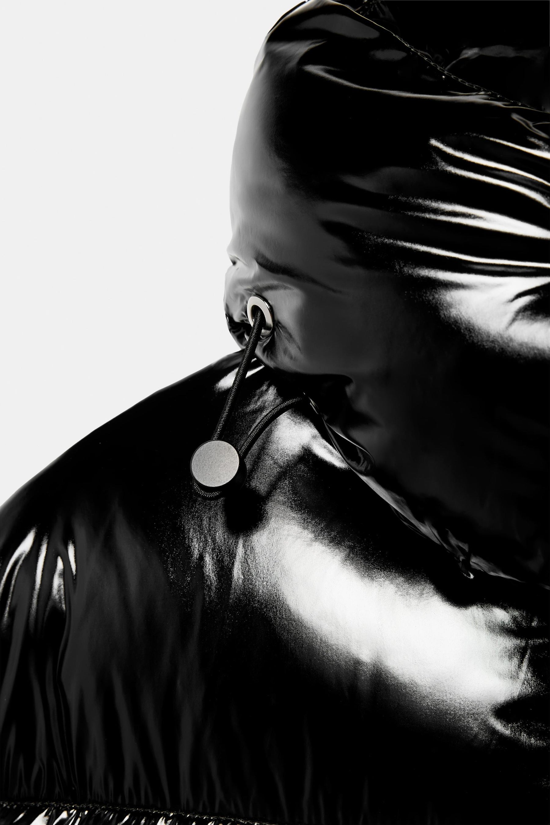 LONG SHINY ANORAK - Image 9