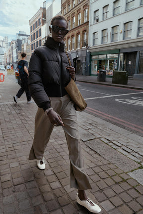 COMBINED SHORT PADDED ANORAK - Image 1