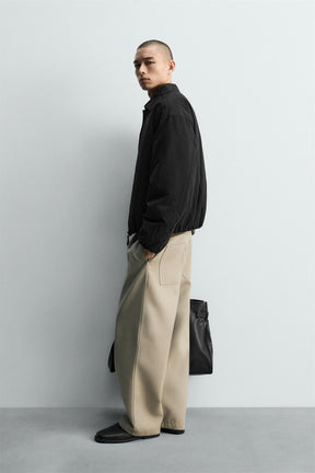 BOXY FIT TEXTURED JACKET - Image 4