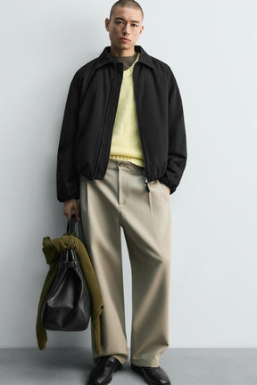 BOXY FIT TEXTURED JACKET - Image 6