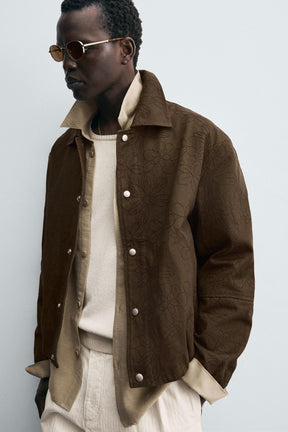 FLORAL JACQUARD JACKET - Image 5