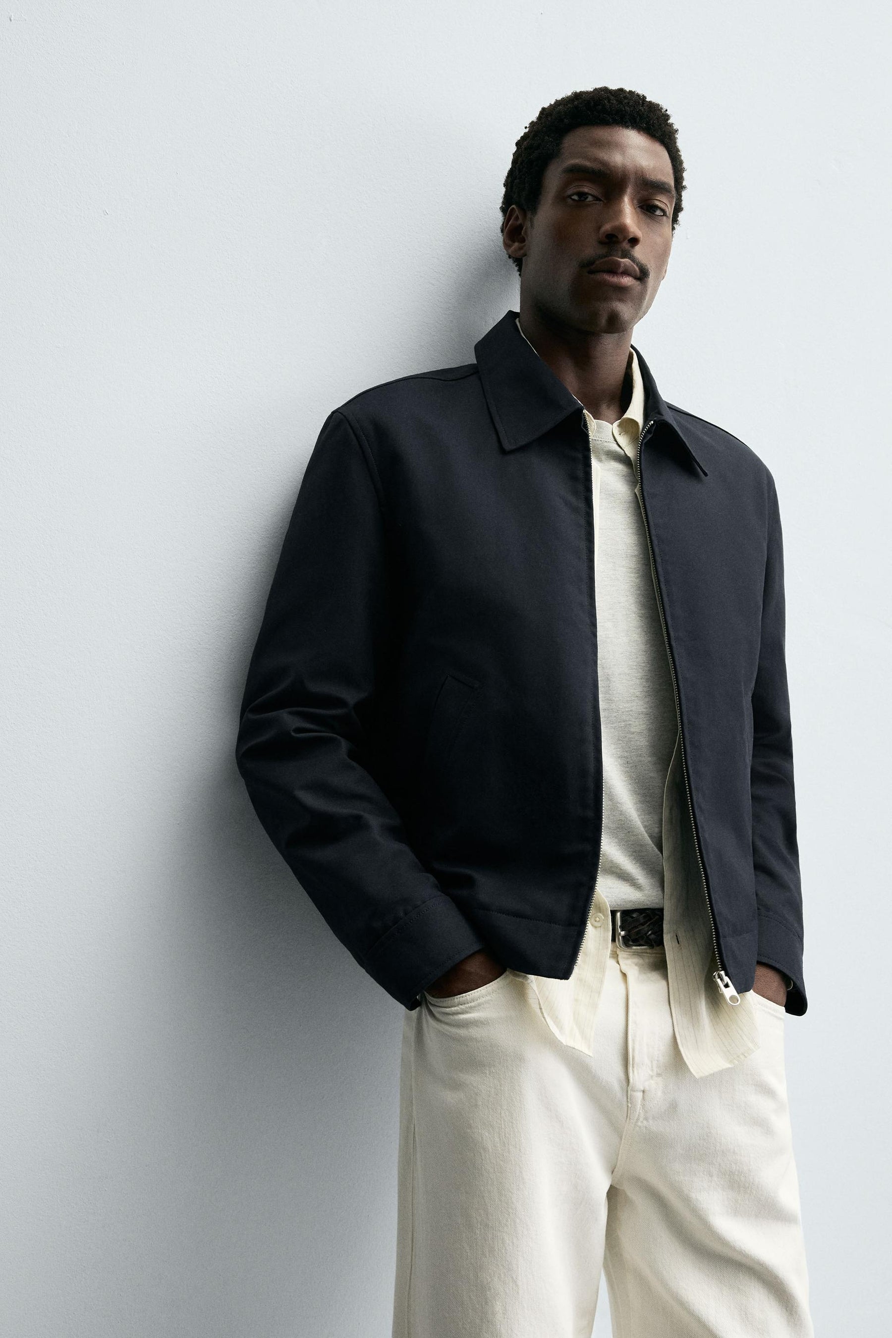 CROPPED FIT COTTON JACKET - Image 5