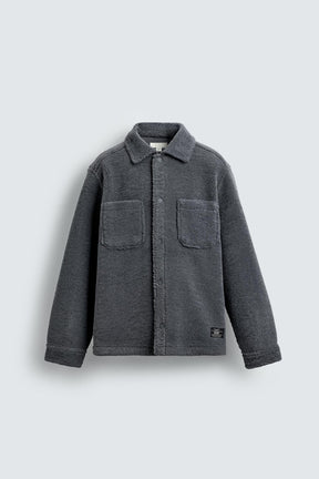 Sherpa-Taschen-Overshirt 