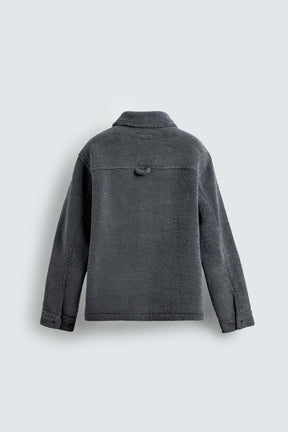 Sherpa-Taschen-Overshirt 