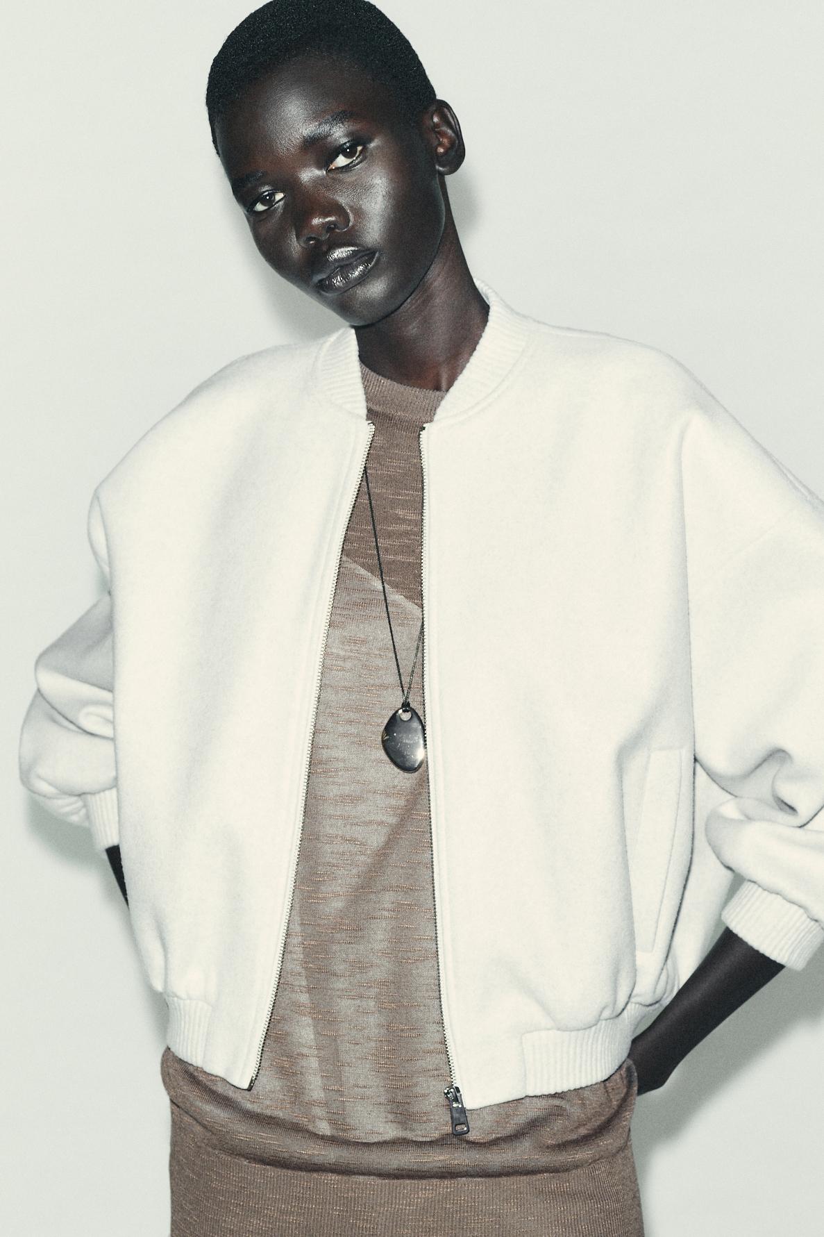 Oversize-Bomberjacke