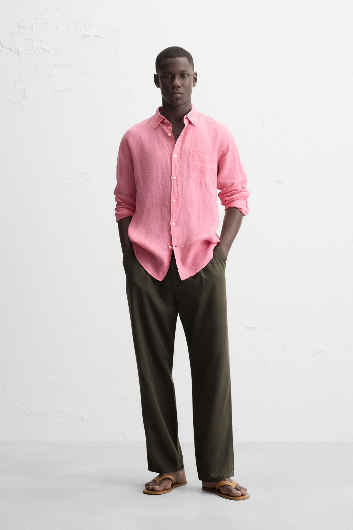 100% LINEN SHIRT - Image 1