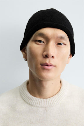 Kastenförmiger Strickpullover