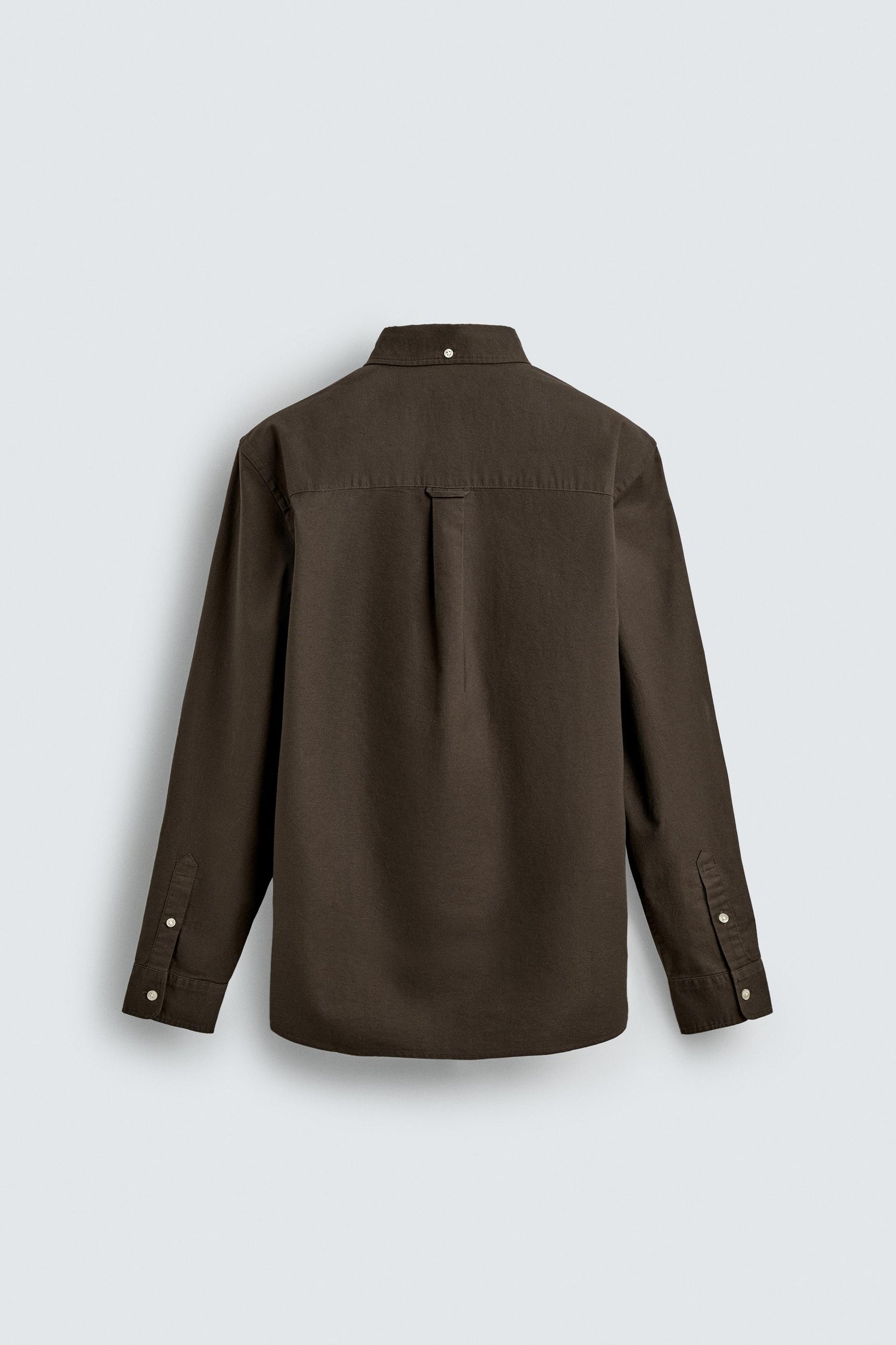 Strukturiertes Oxford-Hemd