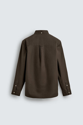 Strukturiertes Oxford-Hemd