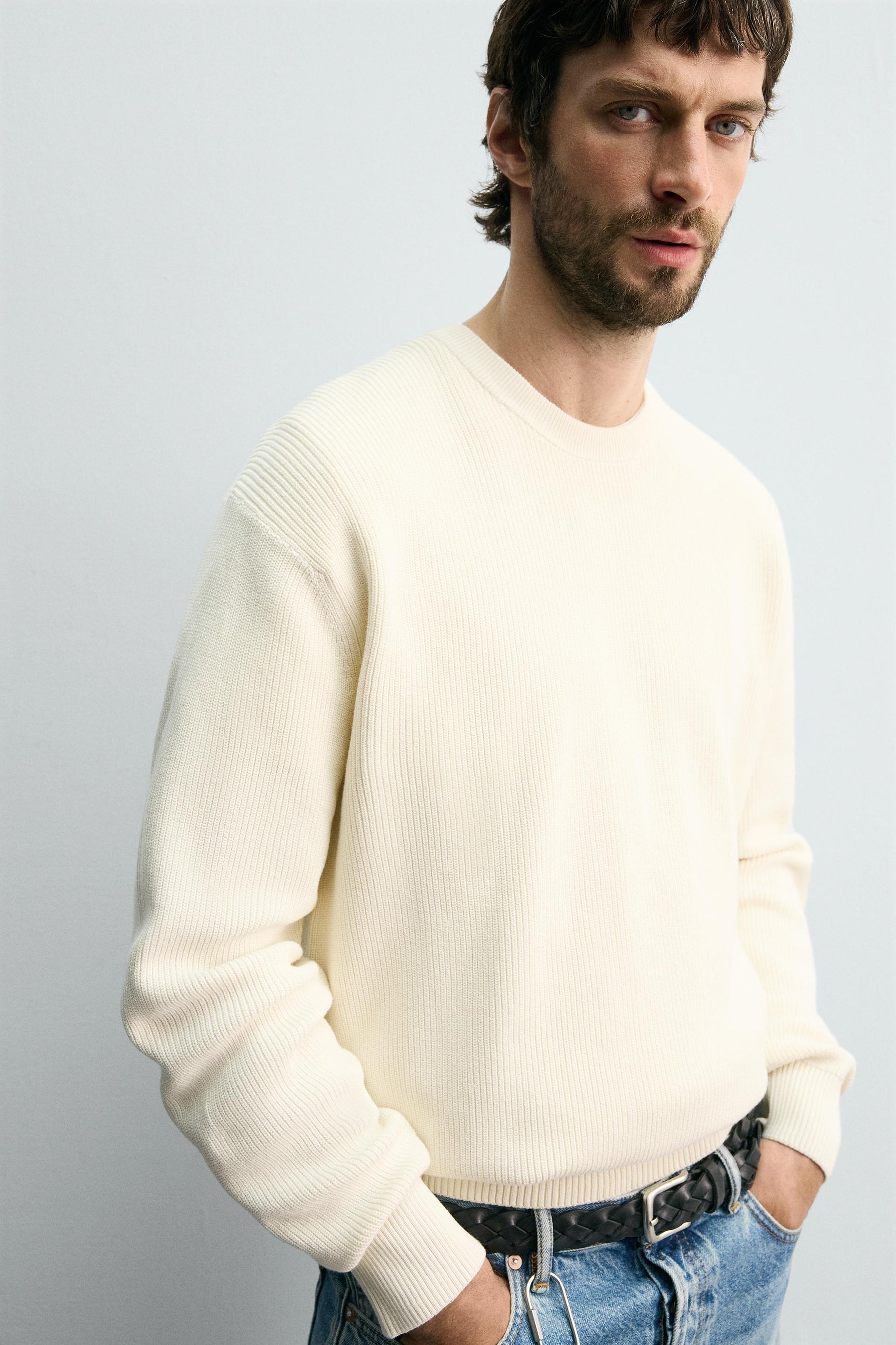 PURL KNIT SWEATER - Image 5